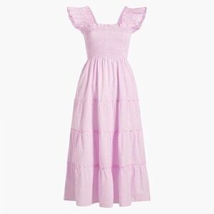 NWT Hill House Ellie Nap Dress | Bubblegum Gingham | S